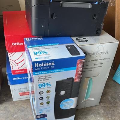 KFA114 - Assortment of Office Electronics And Supplies 