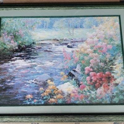 KFA072- Charles Zhang Floral Art Print '92