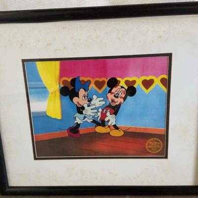 KFA029 - Framed Limited Edition Walt Disney Serigraph “Mickeys Surprise Party” 