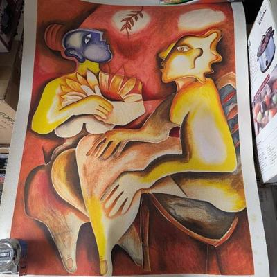 KFA063 - Two Lithograph By Alexandra Nechita.