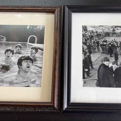 KFA033-Framed photographs of The Beatles
