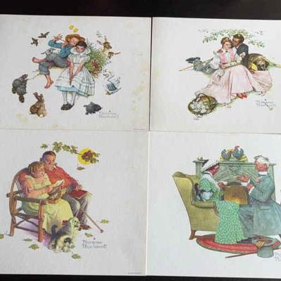 KFA067-“Four Ages of Love” Series by Norman Rockwell