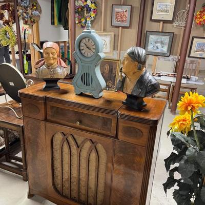 Antique stereo cabinet