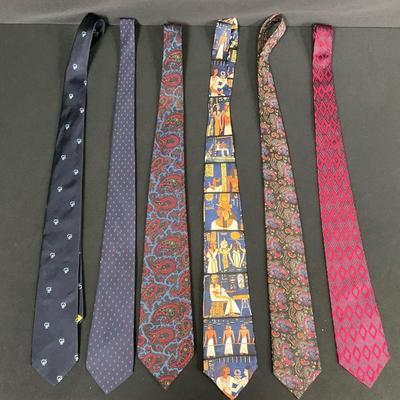 Vintage Ties In Blue