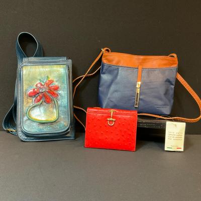 Genuine Leather Blues And Reds