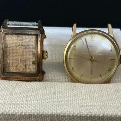 Men’s Watches-Lord Elgin & Timex (No Bands)
