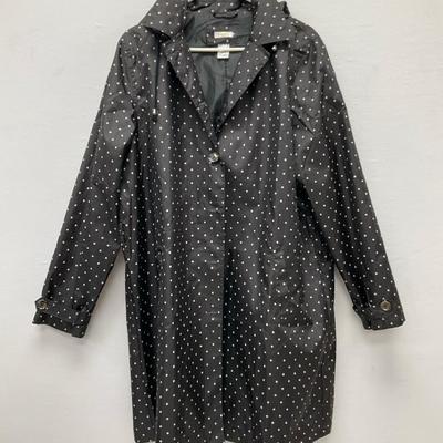 Capelli New York Polka Dot Raincoat