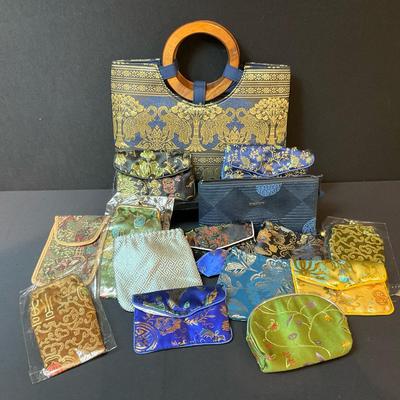 Oriental Satin Purses And Bag 