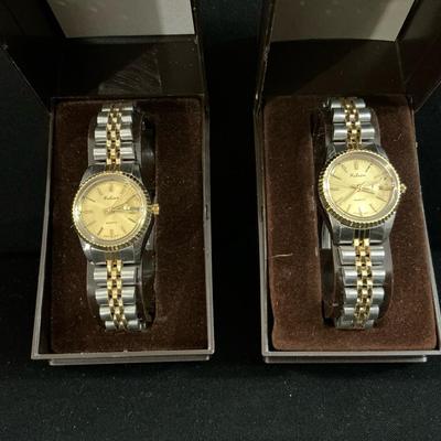 2 Identical Fabian Quartz Ladies Watches