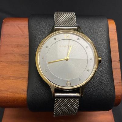 Ladies Skagen Anita Lille Two Tone Watch