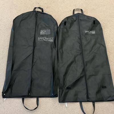 Pair of Storage Garmet Bags by Sakowitz Furs