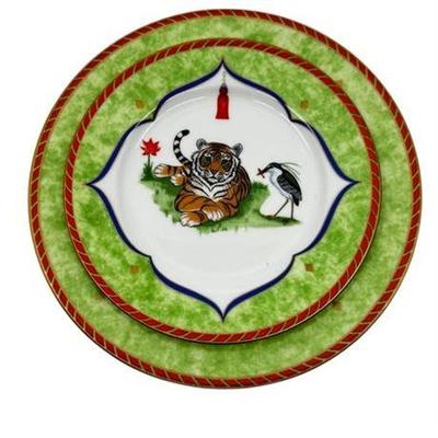Lot 026-235
Lynn Chase Tiger Raj Salad Plate And Tiger Raj Bread Plate