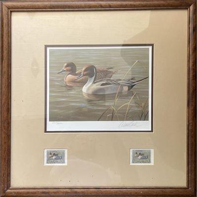 Lot 283   
Dan Smith, "Pintails", Signed and Numbered Lithograph 1987 Arizona Duck Stamp