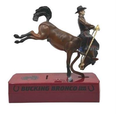 Lot 100-168 
Bucking Bronco Coin Bank