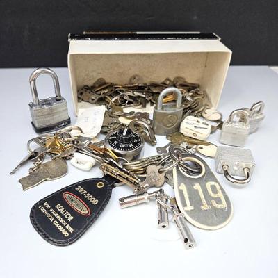  Assorted Keys and Locks
