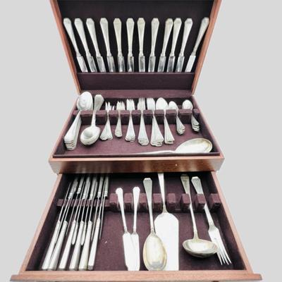 Silver Plated Flatware for 12