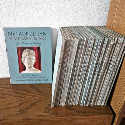 Lot #136 -Metropolitan Seminars in Art Set by John Canaday w/ Lithographic Prints 1950s 1960s Vintage Portfolio Metropolitan