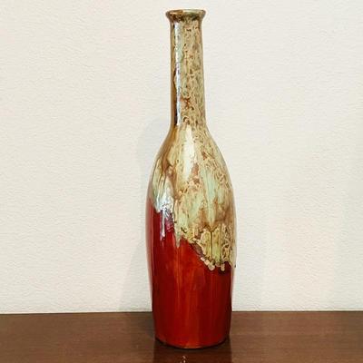 Tall 22" Vintage Ceramics Bottle Vase