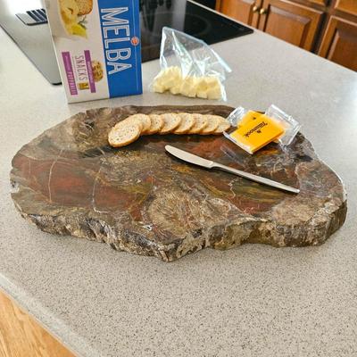  Elegant Granite Slab Great for Serving Cheese or Fruit when Entertaining 16" x 10" x 1.5" Thick