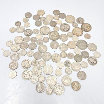  COINS! Lot of U.S. Silver Coins All Pre-1965