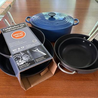 Le Creuset Dutch Over And Pans 