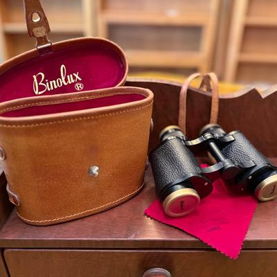 Vintage Binolux 6x30 Binoculars / Japan