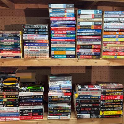 Kemelman, Stabenow, Mary Higgins Clark, Coel, Grafton, And Paretsky 