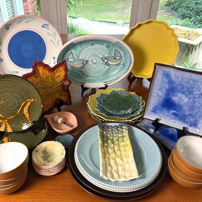 Beautiful colored plates