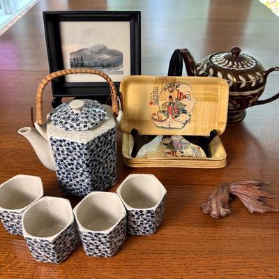 Vintage Japanese Tea Pot 