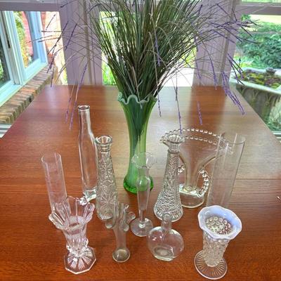 Clear Vases 