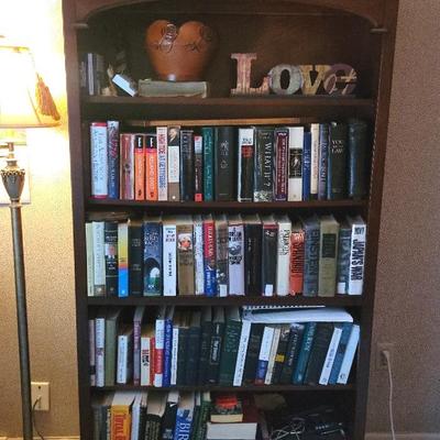 Bookshelf 71.5" Tall, 38" Wide, 10" Deep. Contents Not Included 