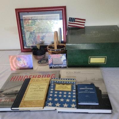 America! Bradford Exchange Ornaments, Books, Art & Collectible Americana