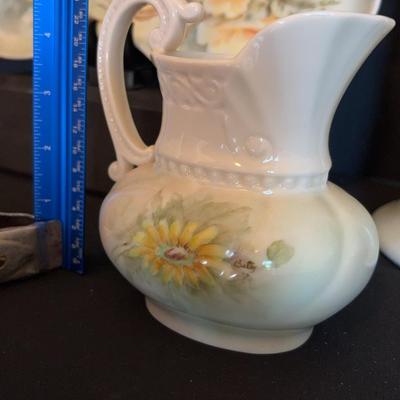 Sale Photo Thumbnail #17: Yellow Roses Serving China Set