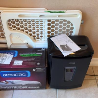Sale Photo Thumbnail #9: Queen Airbed, baby Gate, And Shredder.  