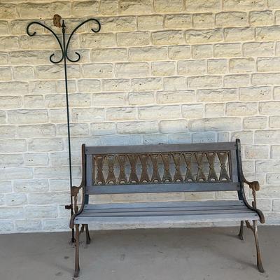 Sale Photo Thumbnail #6: Bench & Garden Stake