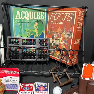 Sale Photo Thumbnail #53: Lot Of Vintage Games & Decor