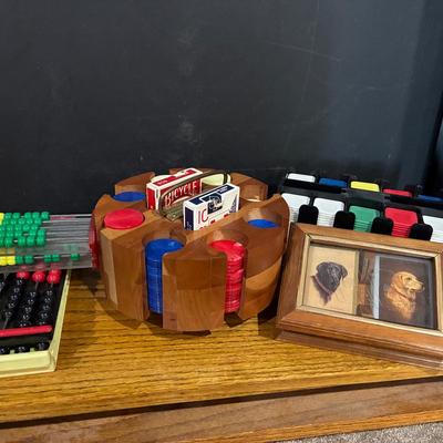 Sale Photo Thumbnail #93: Poker Chips And Cards