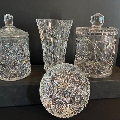 Sale Photo Thumbnail #97: Crystal Canisters