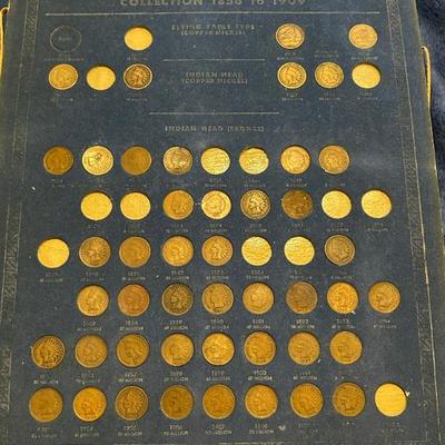 1856 - 1909 Indian Head Pennies 