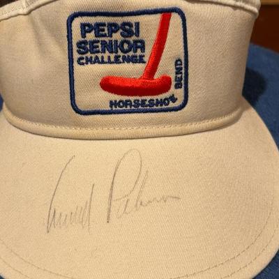 Arnold Palmer Signed Golf Visor