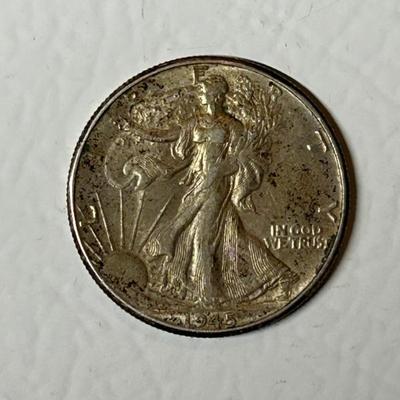 1945 Walking Liberty Half Dollar 