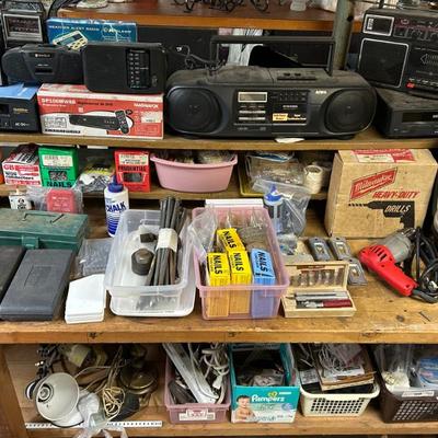 Assorted Tools and Electronics 