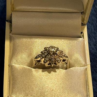 White Gold Ring 