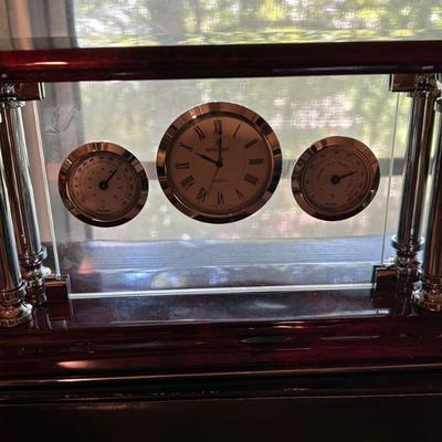 Time, Temp and Wind Desktop Clock 