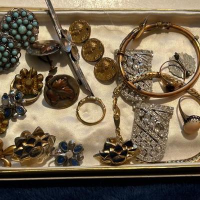 Assorted Vintage Costume Jewelry 