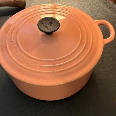 Le Creuset "Peach" Dutch Oven