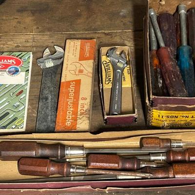 Vintage J.H. Williams Tools 