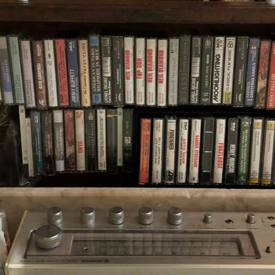Sale Photo Thumbnail #55: Multiple Turntables, Vinyl Records (33RPM & 45RPM), 8 Track Tapes, Cassette Tapes and CD's. 