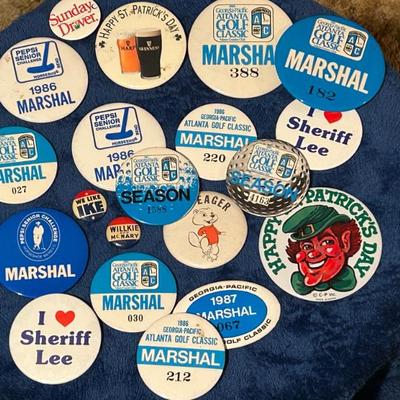 Assorted Vintage Buttons and Pins 