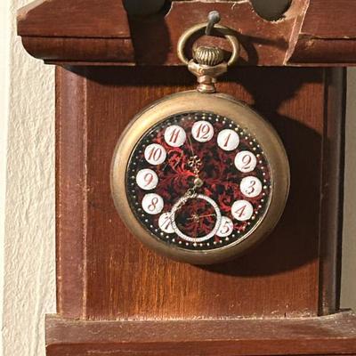 Vintage Pocket Watch and Pocketwatch Clock Tower 